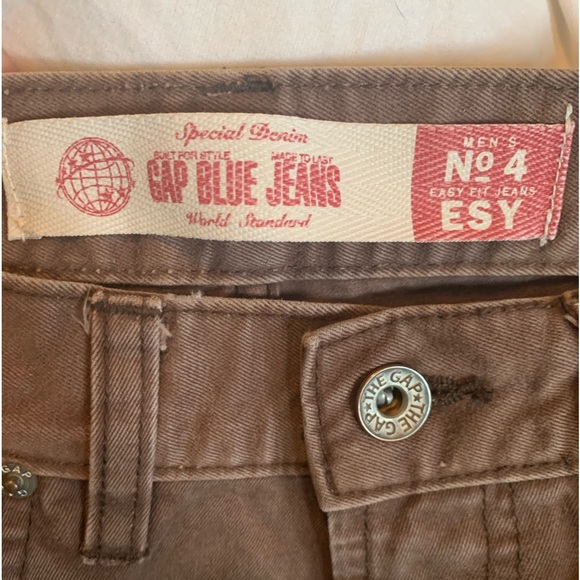 Brown gap pants carhartt material, slit in ankles - Picture 4 of 5